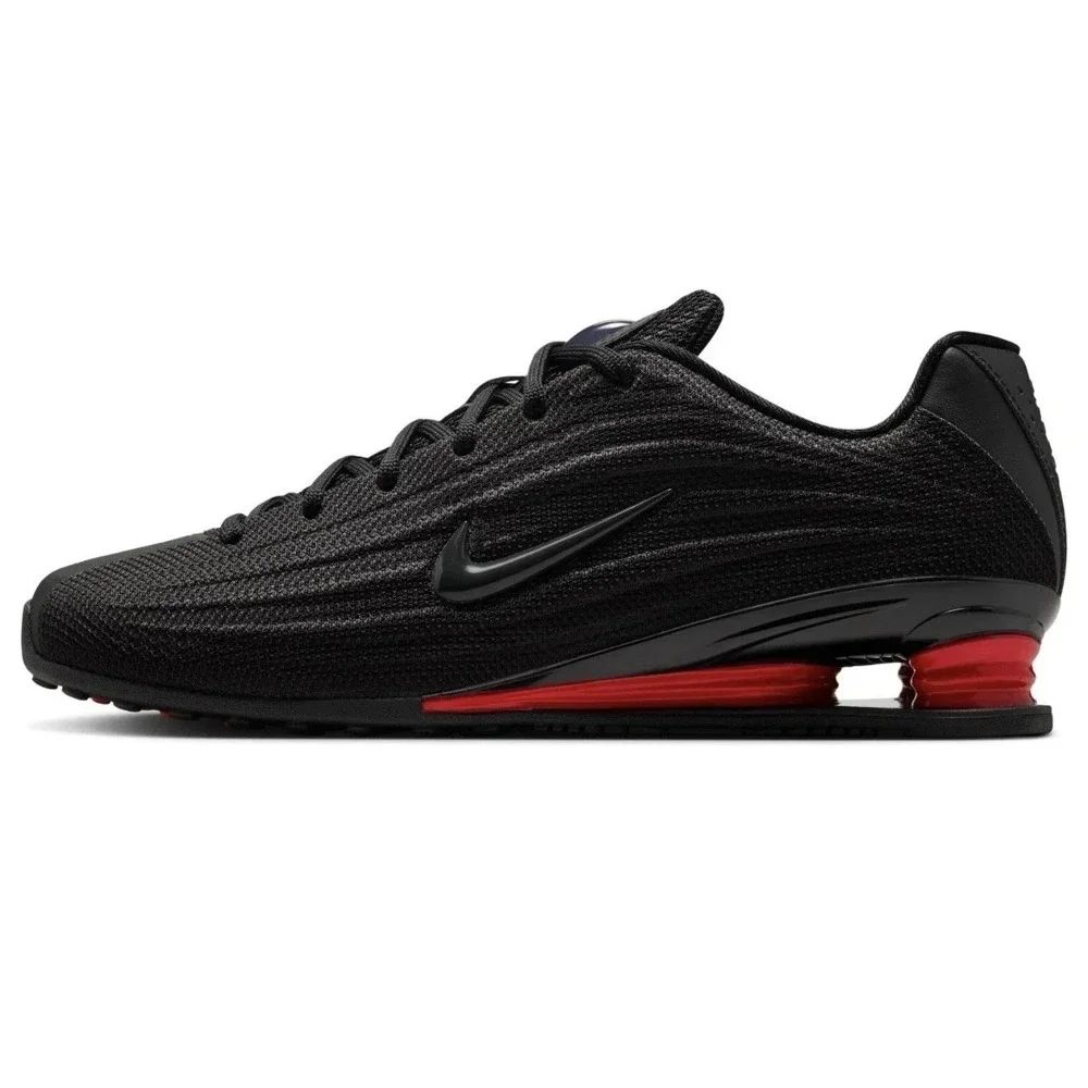 Womens Size 6  -Nike Shox Z Running Shoes Black University Red HQ7540-002 NEW